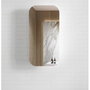 New Port Natural Oak Shaving Cabinet